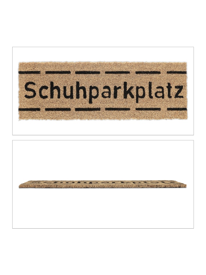 relaxdays Kokosfußmatte 