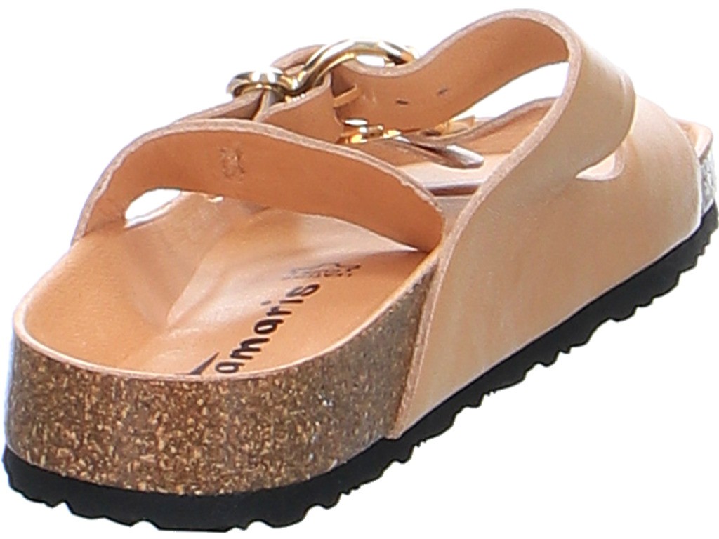 TAMARIS Sportliche Sandalen silber Da.-Pantolette