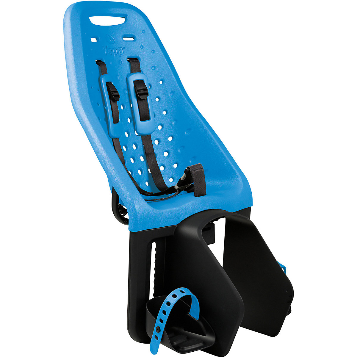 Thule Yepp Maxi Fahrradkindersitz zur Gepäckträgermontage, blau