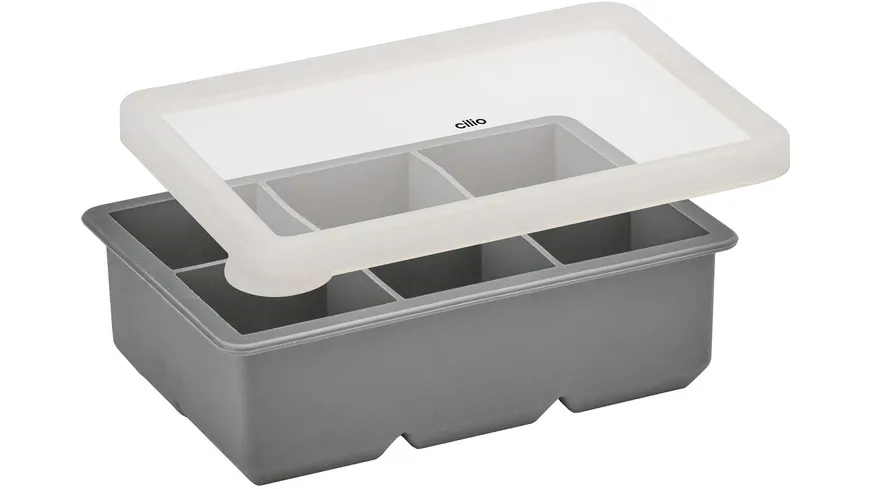 cilio Eiswürfelform Blocks Cool Grey 6er-Set