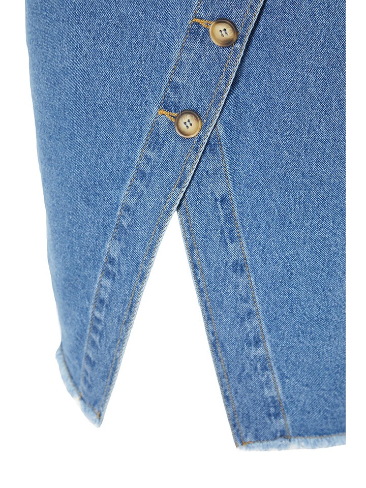 trendyol Jeansrock in Blau günstig kaufen