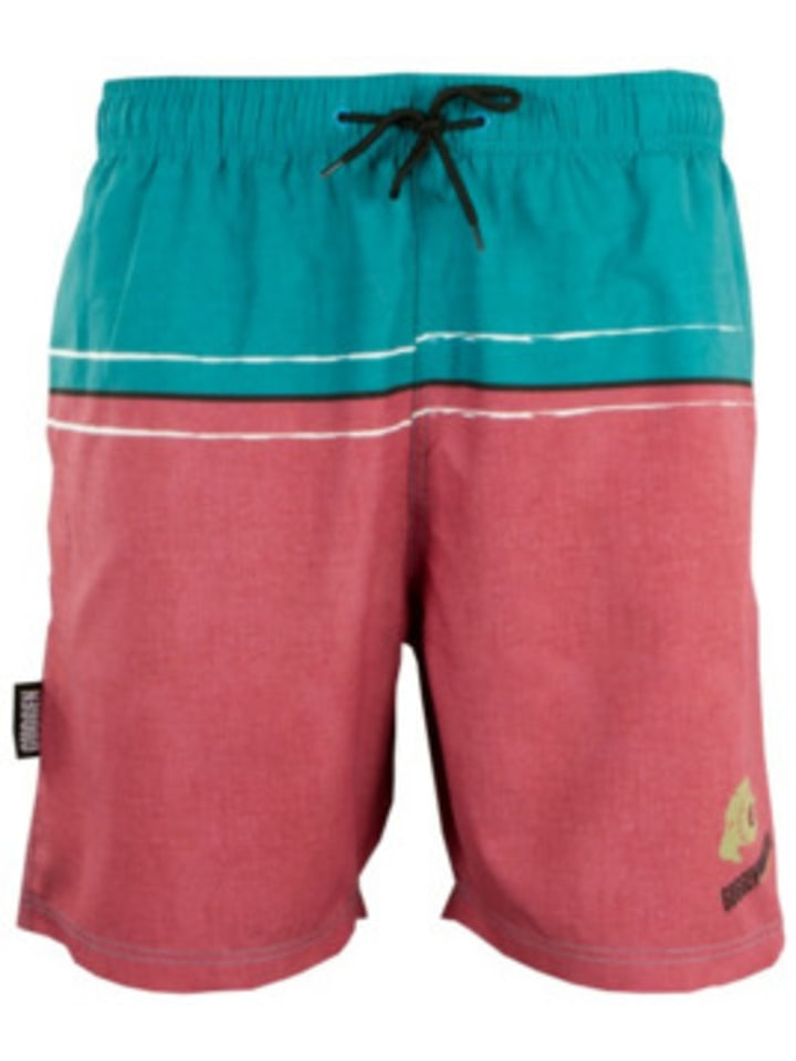 GUGGEN MOUNTAIN Badehose für Herren in rot in rot günstig kaufen