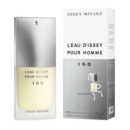 Issey Miyake L'Eau d'Issey Pour Homme Eau de Toilette IGO flacone da 80 ml + 20 ml dop (flacone da viaggio)