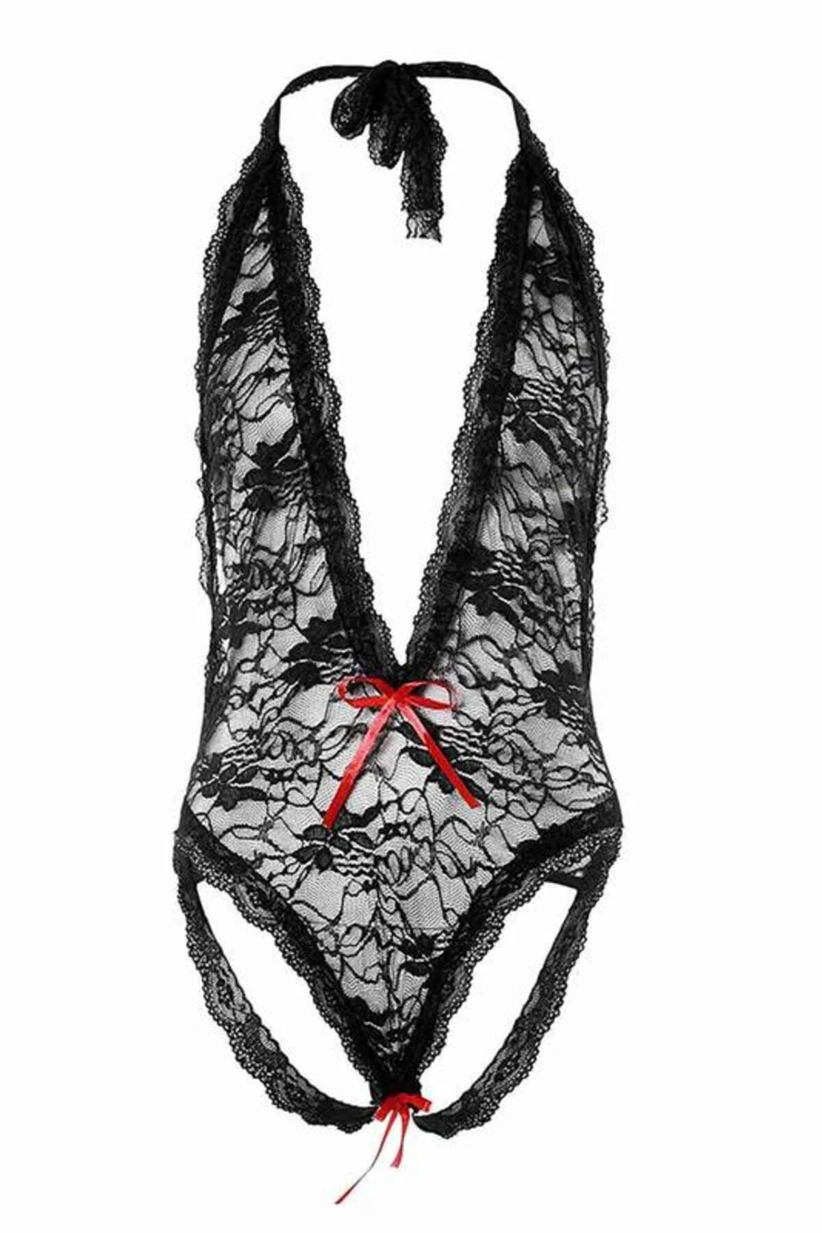 Merry See  Pilelistore Lace Special Area Open Fancy Unterwäsche Schwarz - Ms3107