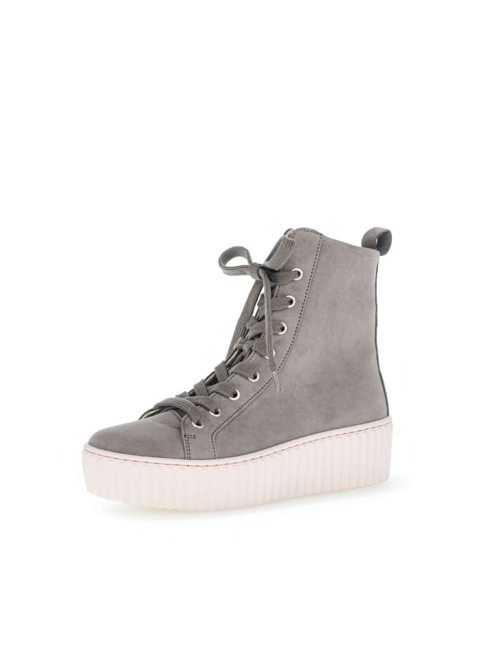 Gabor Fashion Schnürstiefeletten in grau günstig kaufen 39