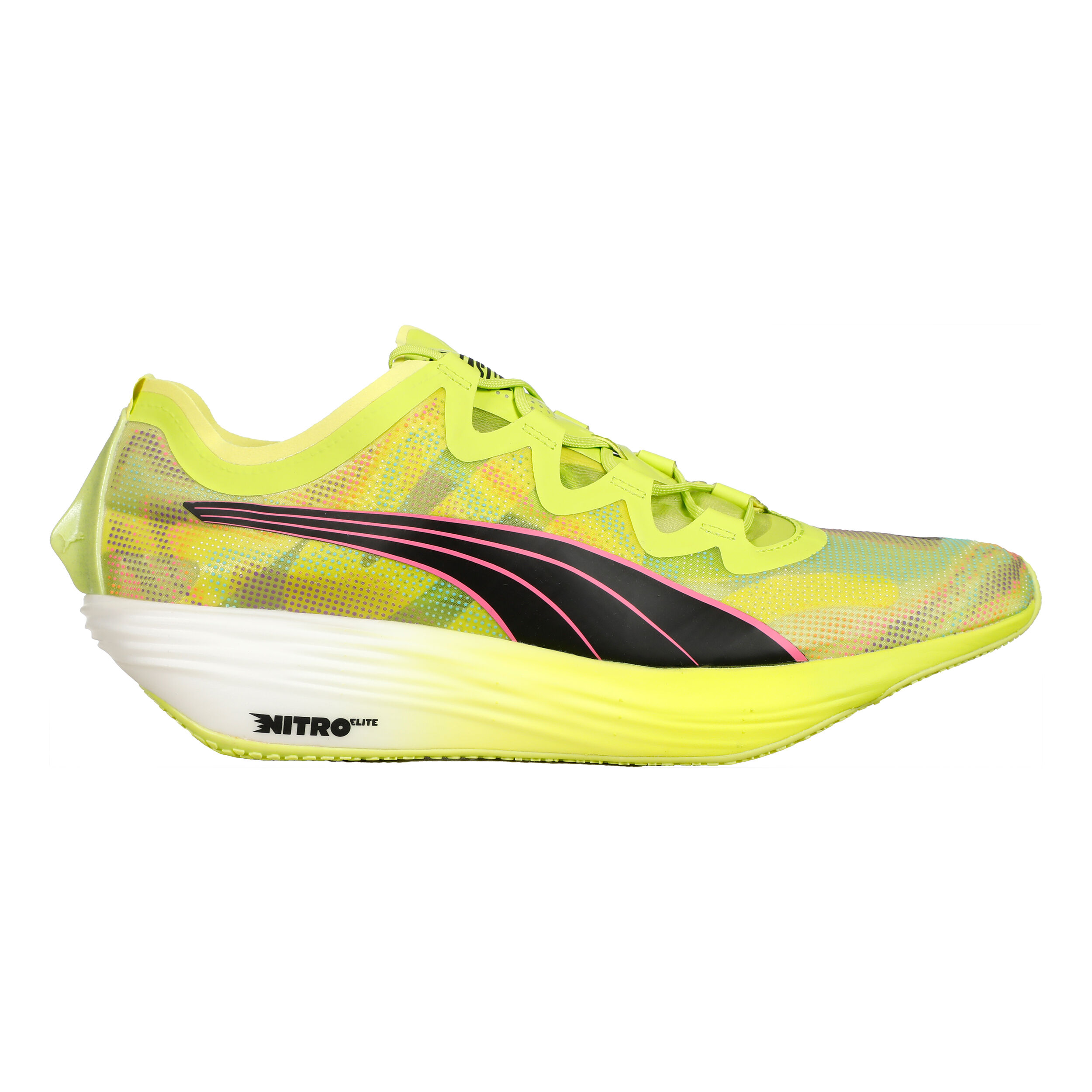 FAST-FWD Nitro Elite Psychedelic Rush Wettkampfschuh Herren - Limette, Schwarz