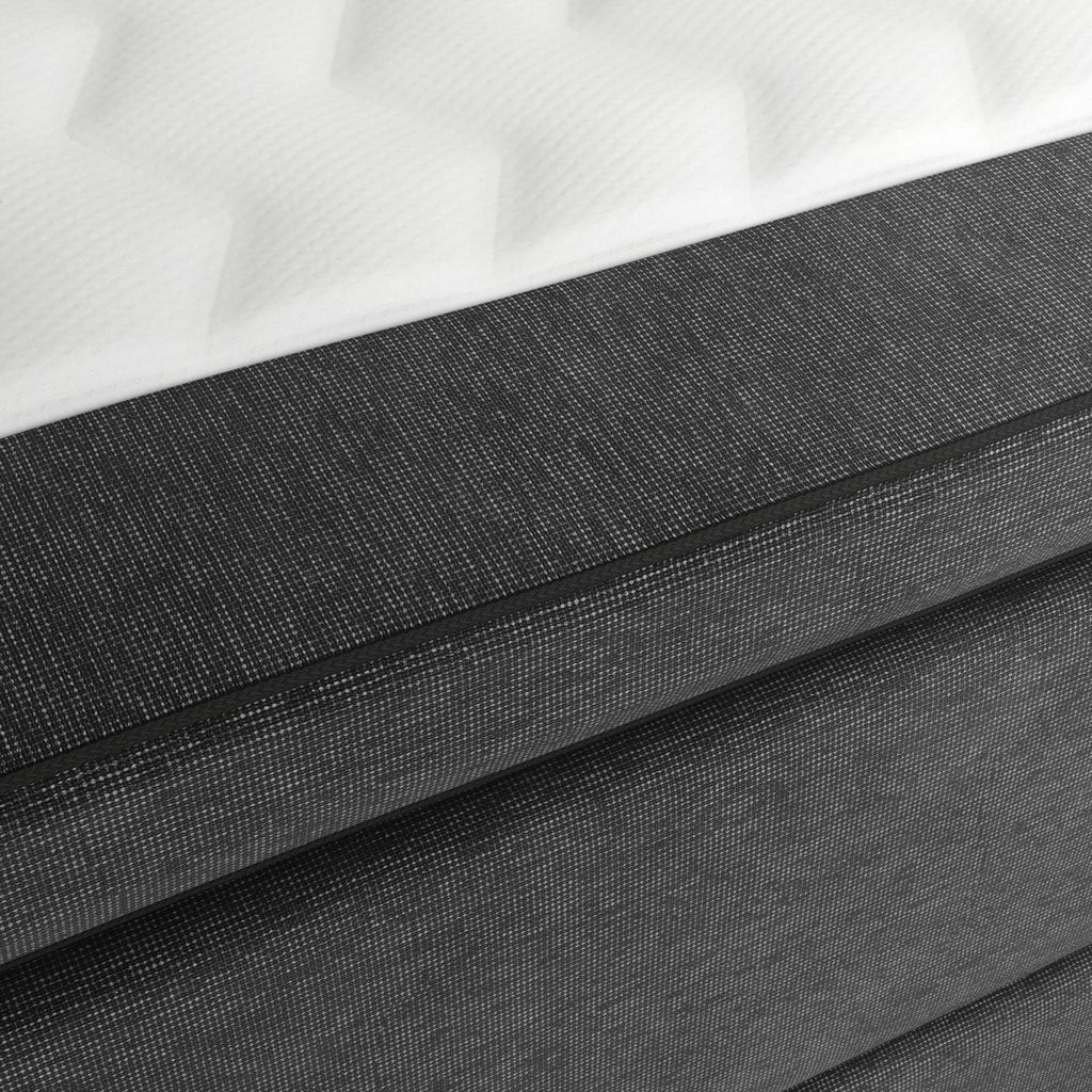 Cama Continental SOKNA GC35 dourada 150x200 SOKNA GC35 cinza-40 memória