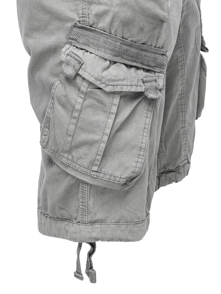 Amaci&Sons Cargoshorts LACKAWANNA in Hellgrau günstig kaufen