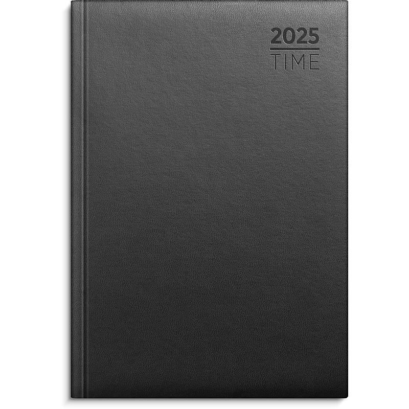 Almanakk time A5 sort 2025