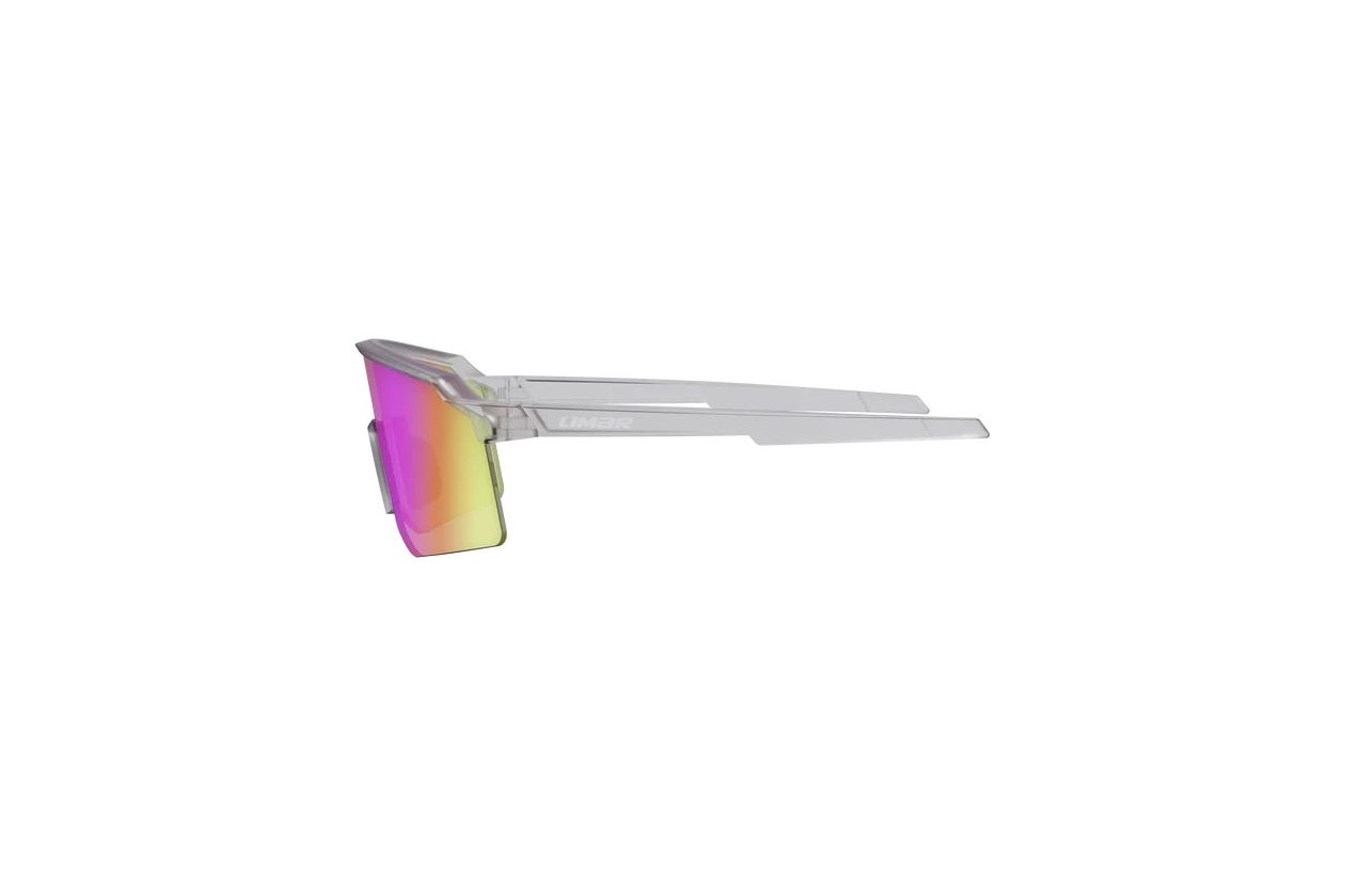 Limar Cruz Transparent Light Grey - Rainbow Mirror Lens