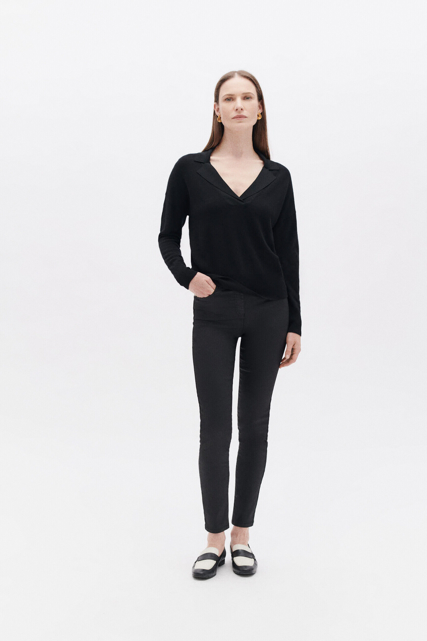 Pull marcelin noir femme