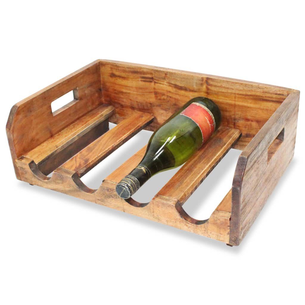 vidaXL Weinregal Weinregal Flaschenregal Weinschrank Flaschenständer für 16 Flaschen Re