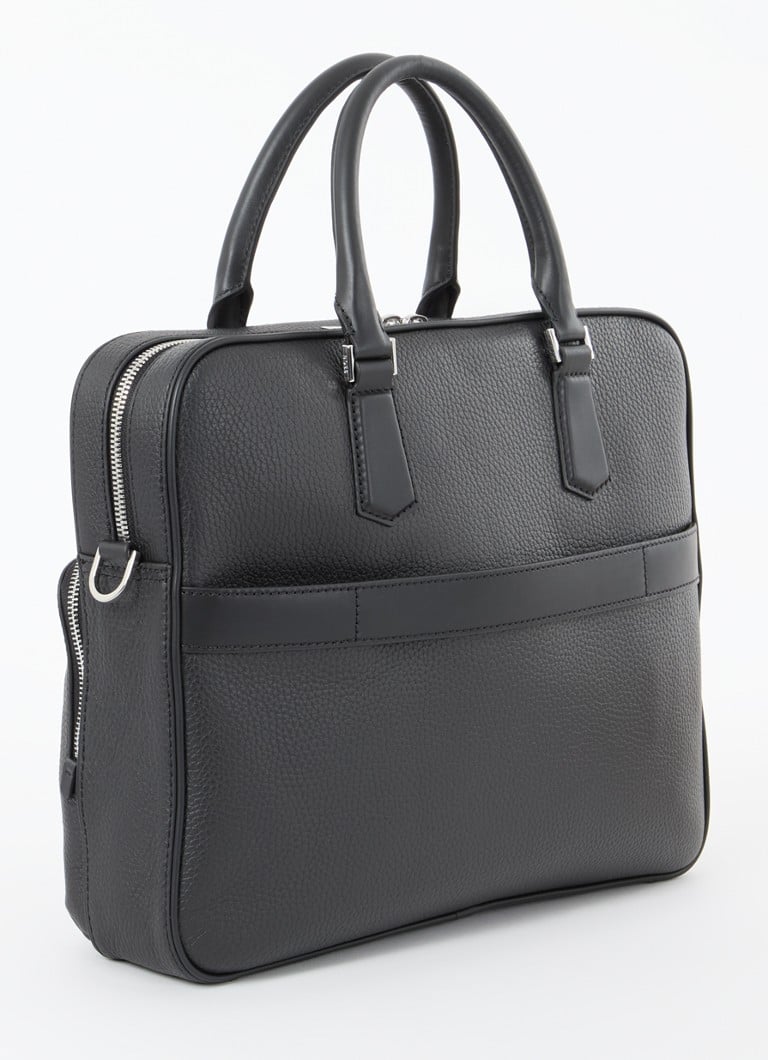 Borsa da lavoro HUGO BOSS New Crosstown in pelle con scomparto per laptop da 15 pollici
