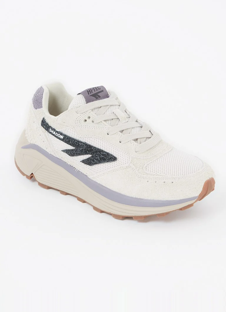 Buty sportowe Hi-Tec Shadow z detalami ze zamszu