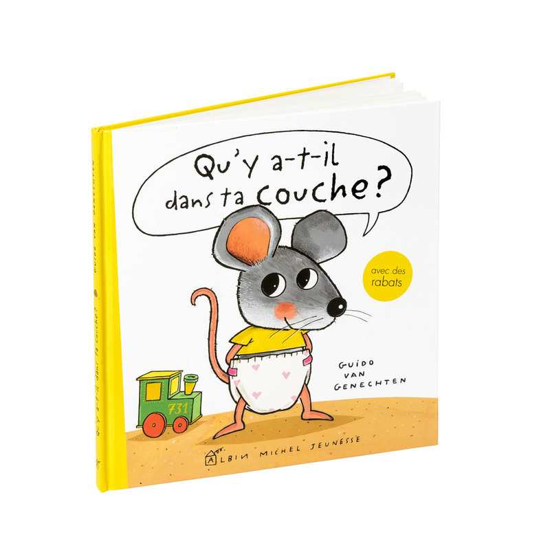 Livre Qu'y a-t-il dans ta couche  - Albin Michel jeunesse