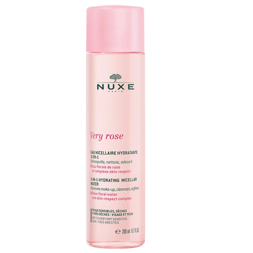 NUXE Very Rose Mizellen Reinigungswasser Trockene Haut 200 ml