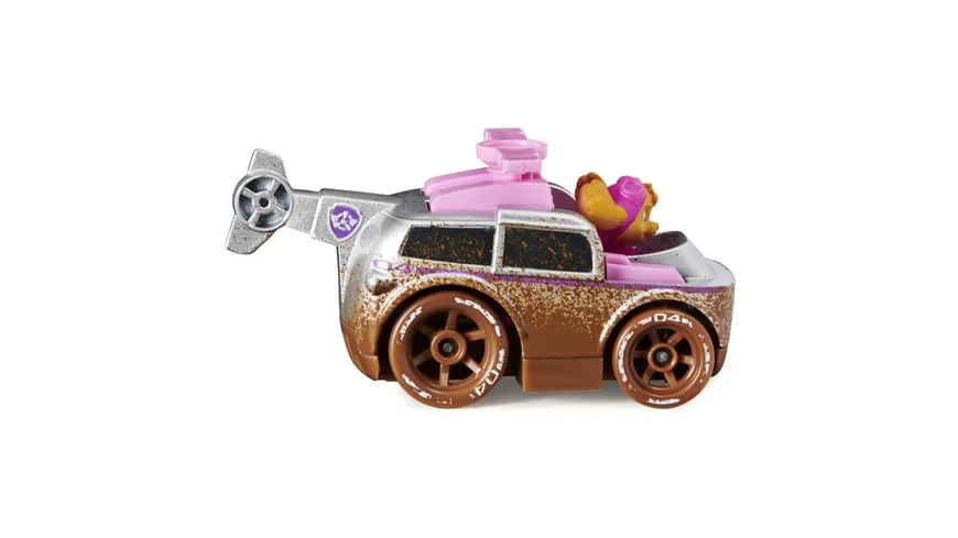 Spin Master - Paw Patrol True Metal 3er-Pack mit 3 Metall-Spielzeugautos von Skye, Chase und Marshall, Maßstab 1:55