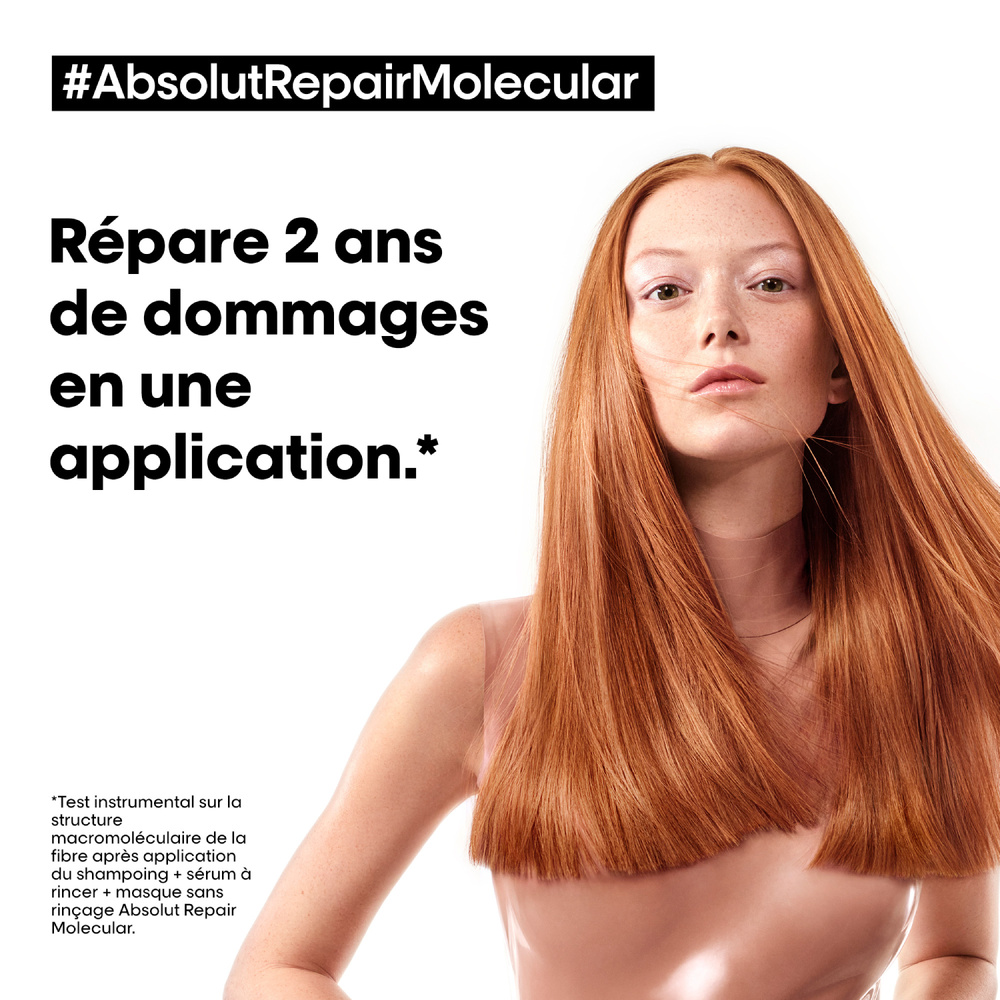 L'Oréal Professionnel Serie Expert Absolut Repair Molecular Masque sans rinçage 100 ml Masque sans rinçage