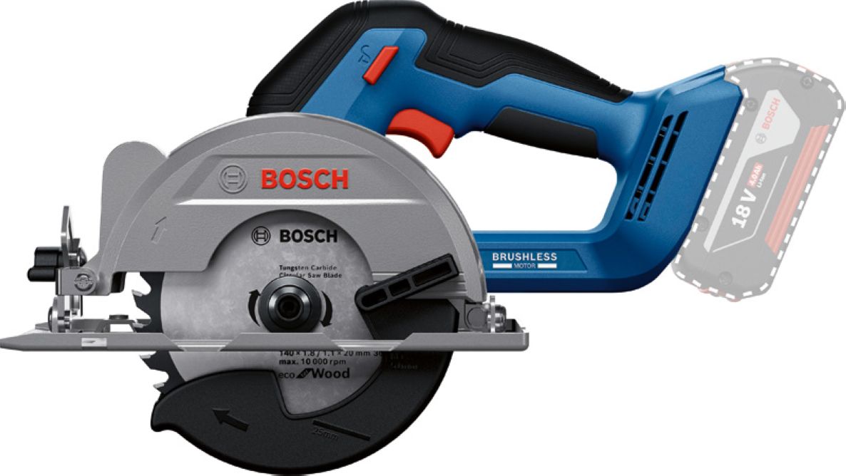 Bosch Blue 06019M3120 GKS 18V-51 Akku-Kreissäge 140 mm (ohne Akku und Ladegerät)