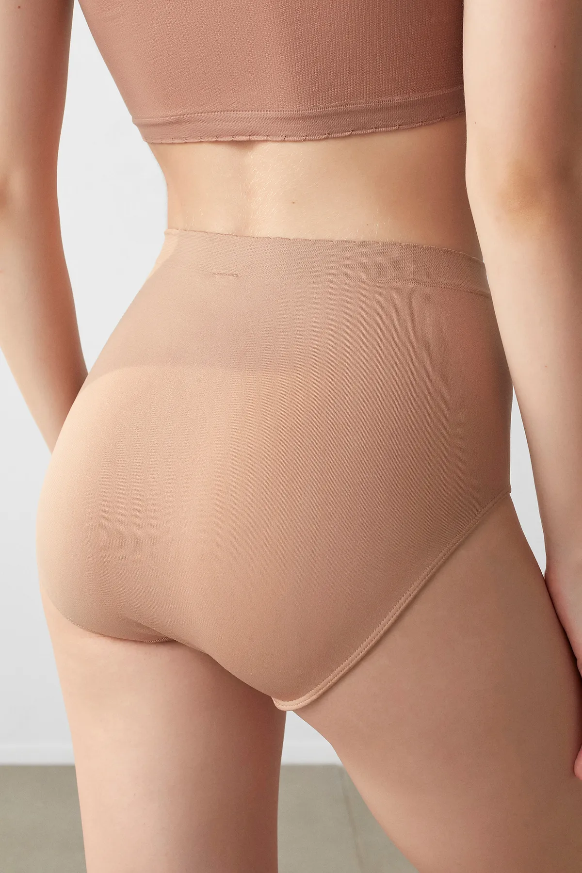 Penti  Slip - Braun - Unifarben