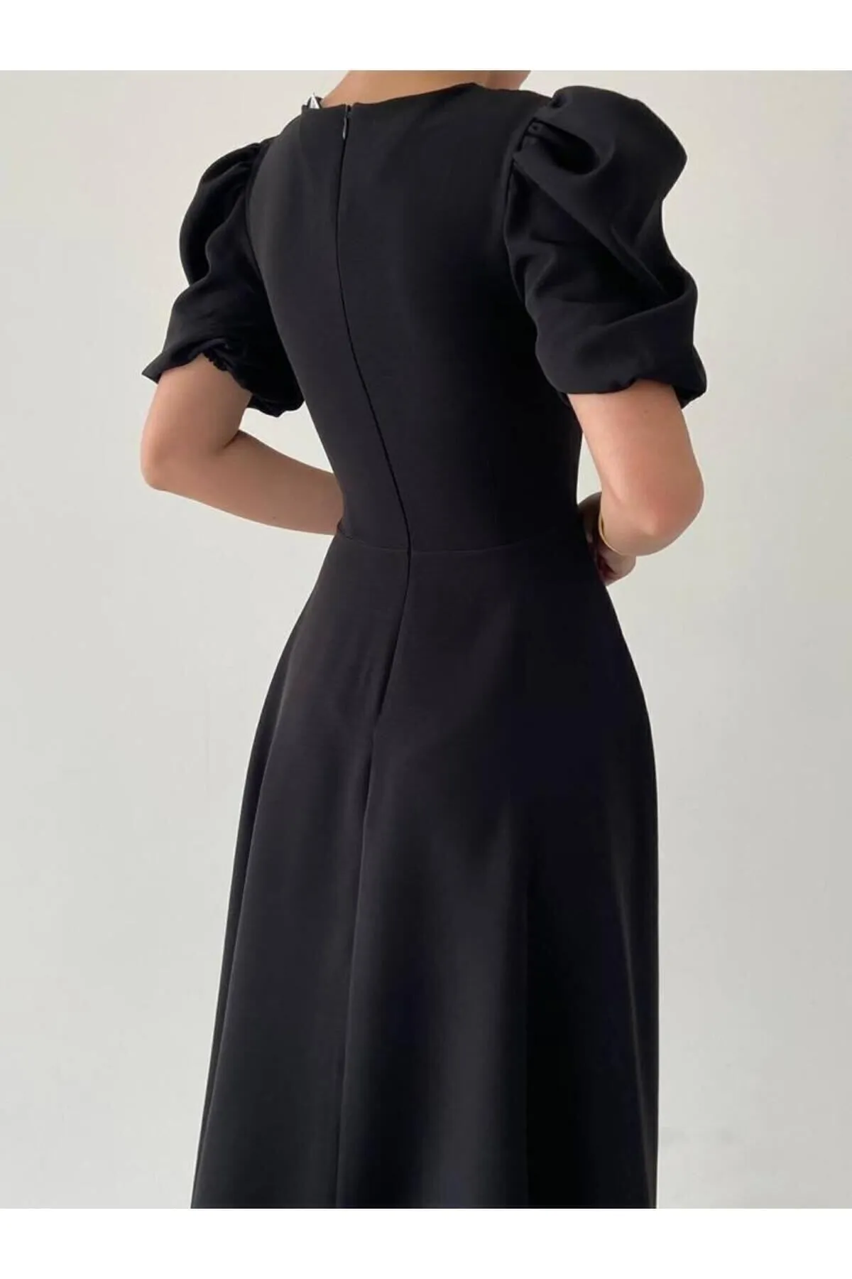 Afiş Butik  Kleid - Schwarz - A-Linie