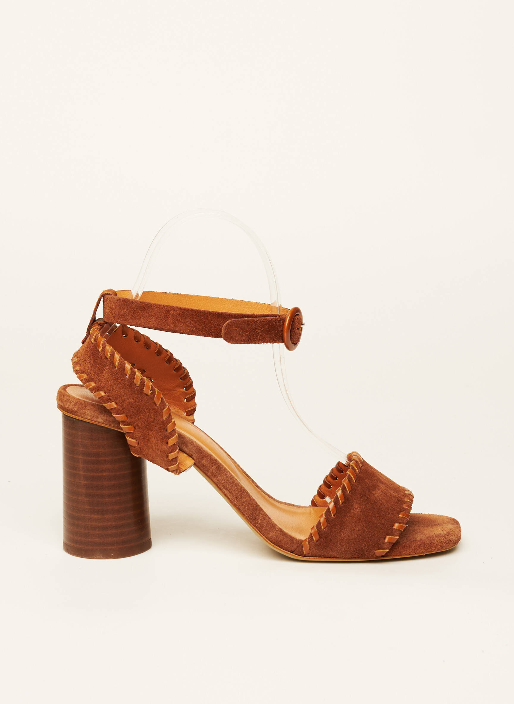 Sarenza Sandales Nu Pieds Femme couleur marron