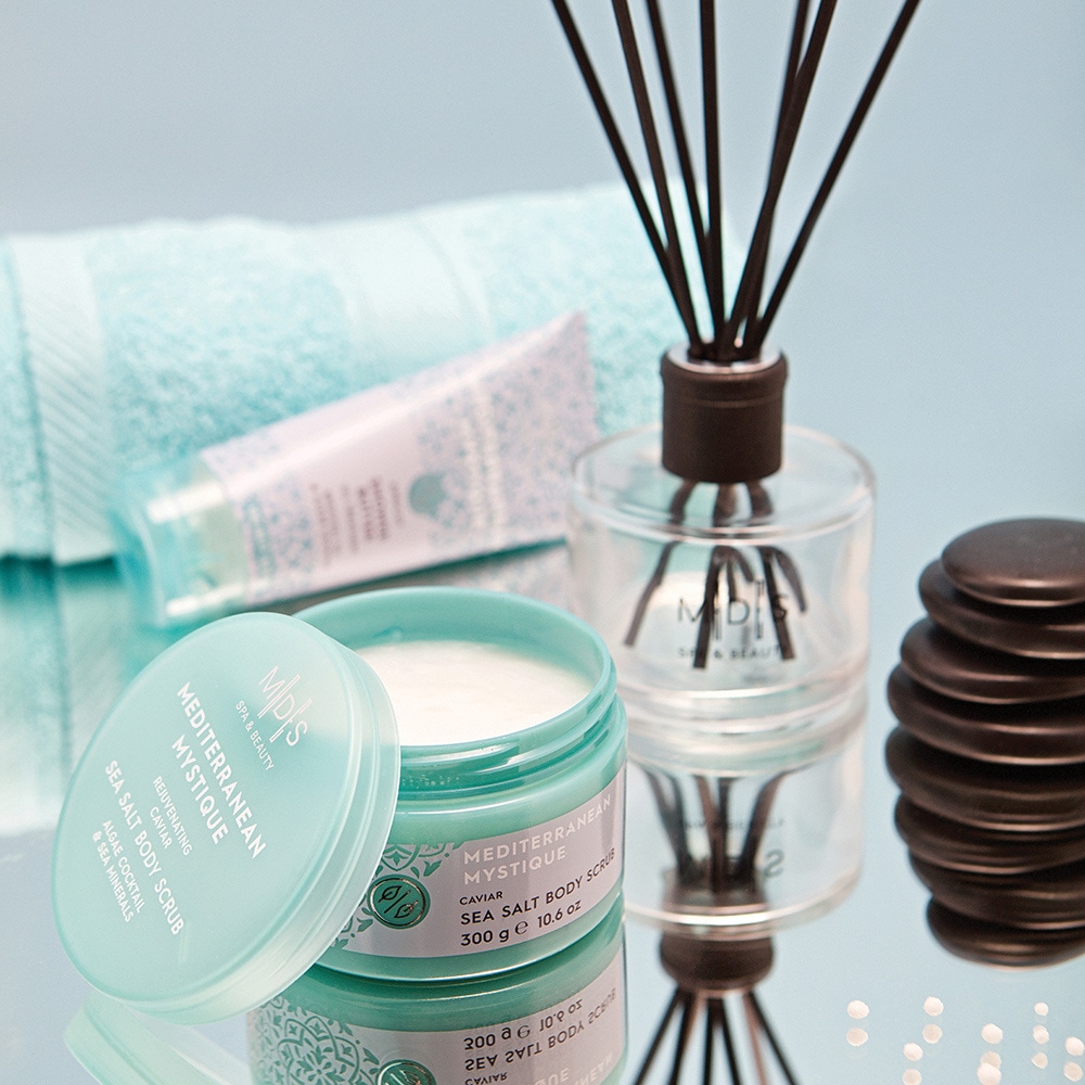 mades cosmetics MEDITERRANEAN MYSTIQUE gommage pour le corps