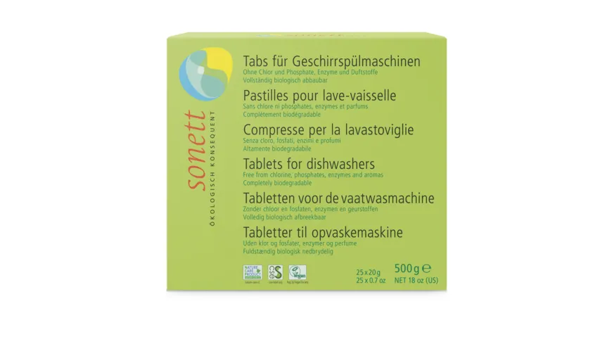 sonett TABS für die Geschirrspülmaschine 500 g