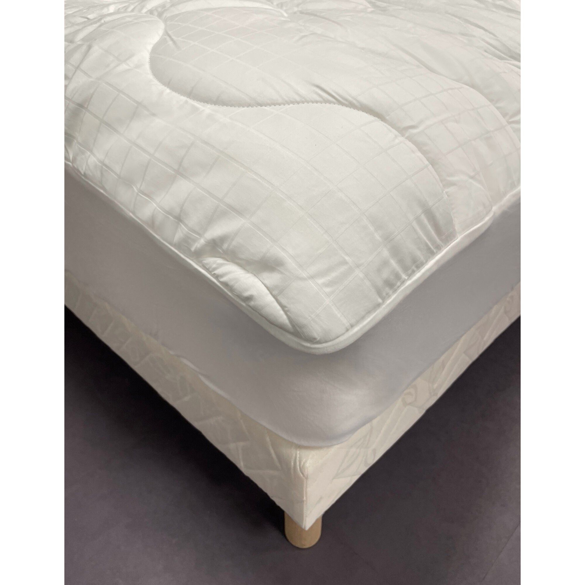 Surmatelas Luxe Royal enveloppe satin de coton