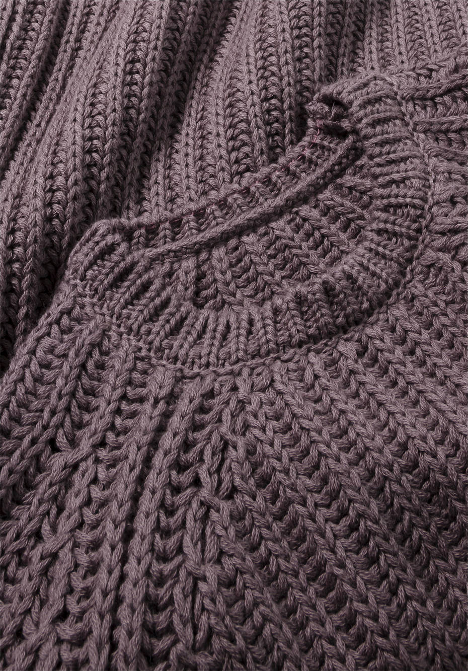 Raglan-Pullover aus Bio-Baumwolle und Bio-Merinowolle