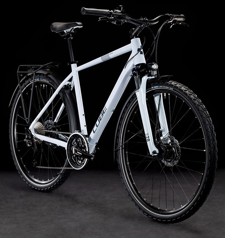 Cube Nature Pro Allroad frostwhite´n´grey kaufen | Bike-Discount
