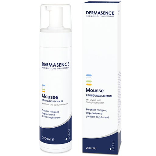 DERMASENCE Mousse Reinigungsschaum  200 ml  Schaum