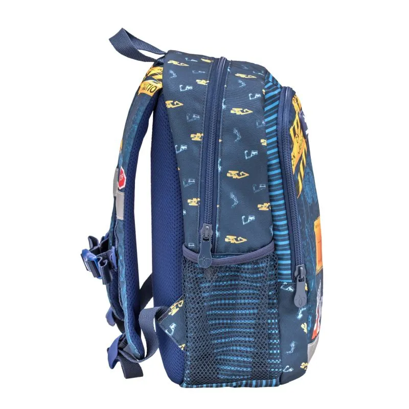 Belmil Kiddy Plus Kindergartenrucksack - Heavy Machinery