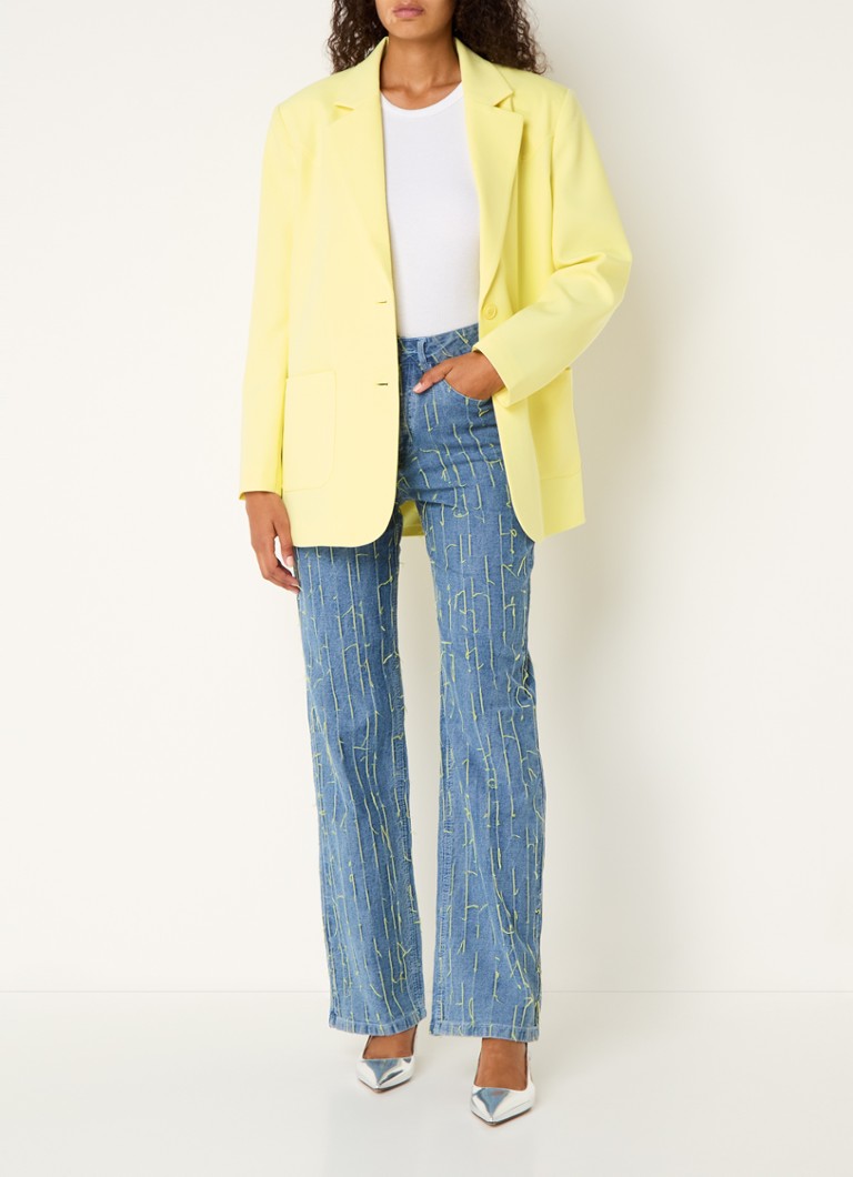 Il raffinato blazer Pam di Department, con tasche applicate e spalline.