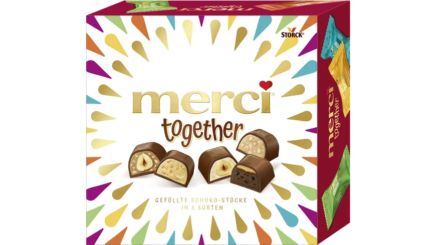 merci Pralinen together 175 g