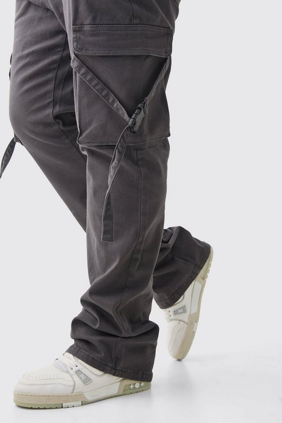 Plus Slim-Fit Cargo-Hose