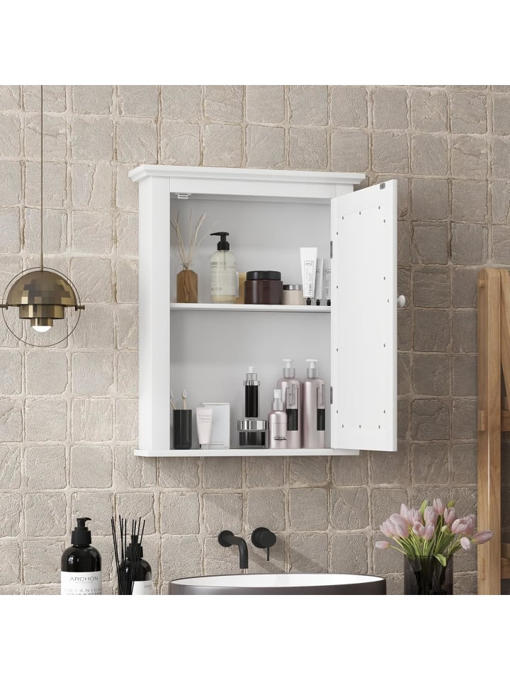 COSTWAY Spiegelschrank in Weiß günstig kaufen onesize