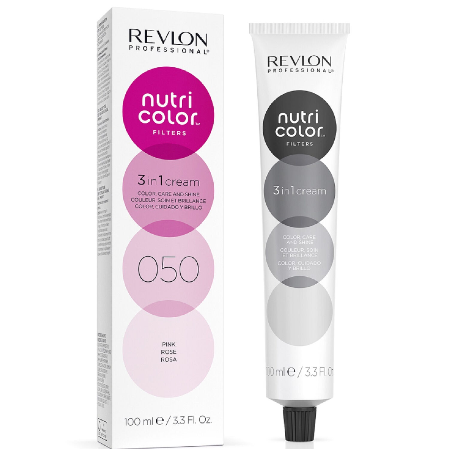 revlon professional Soin Repigmentant 050 Rose NUTRICOLOR - Cheveux Colorés - 100 ml