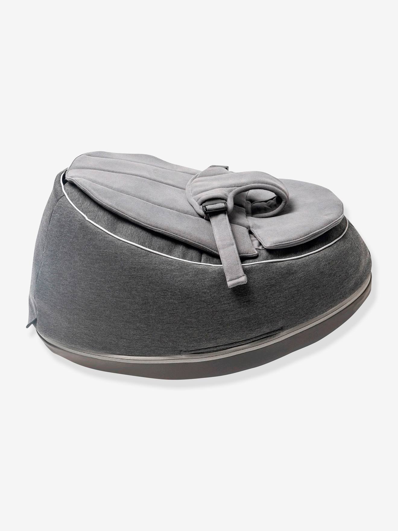Transat et pouf Doomoo Seat’n Swing BABYMOOV avec balancelle intégrée rose