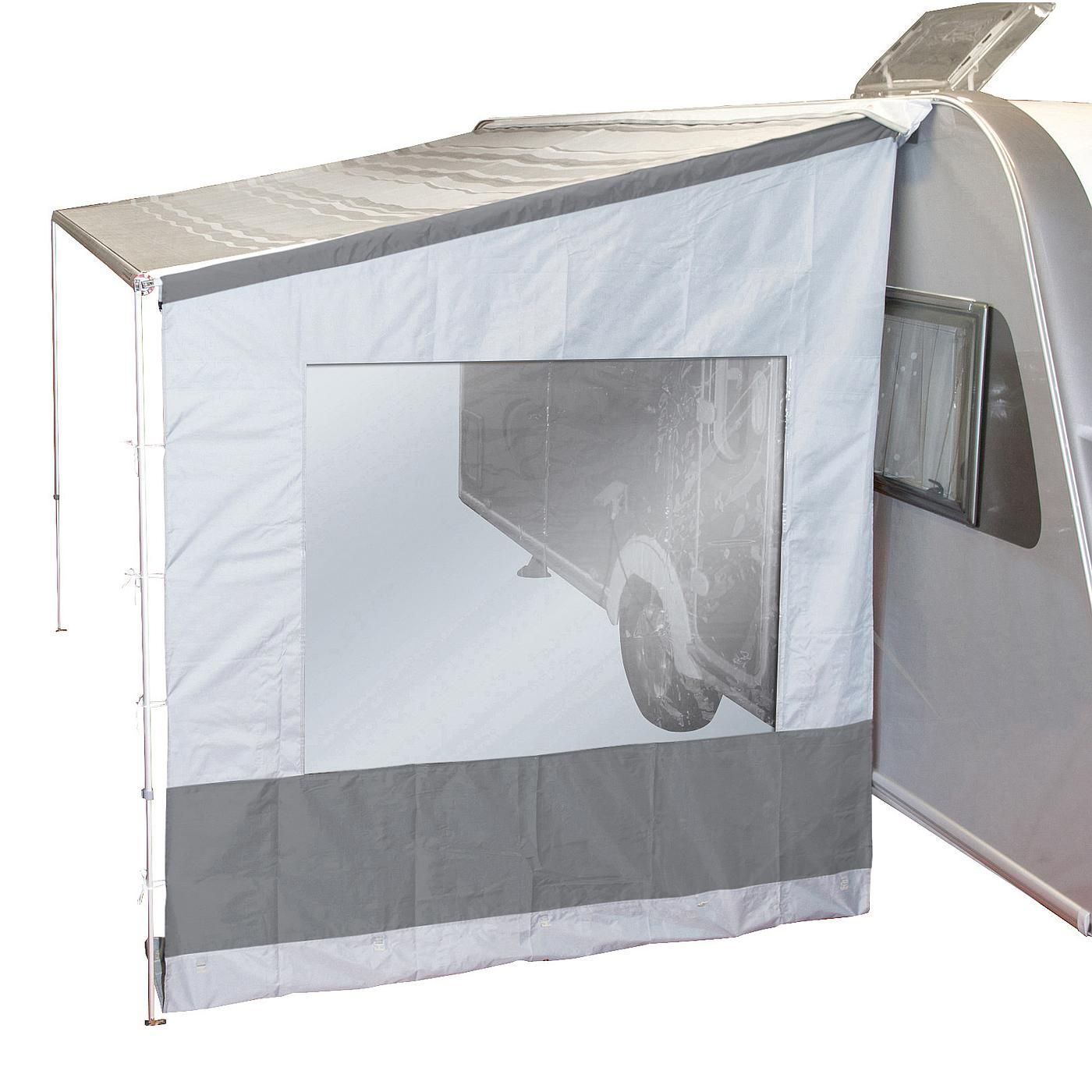 Bo-Camp 250 cm graue Universal Markisen Seitenwand