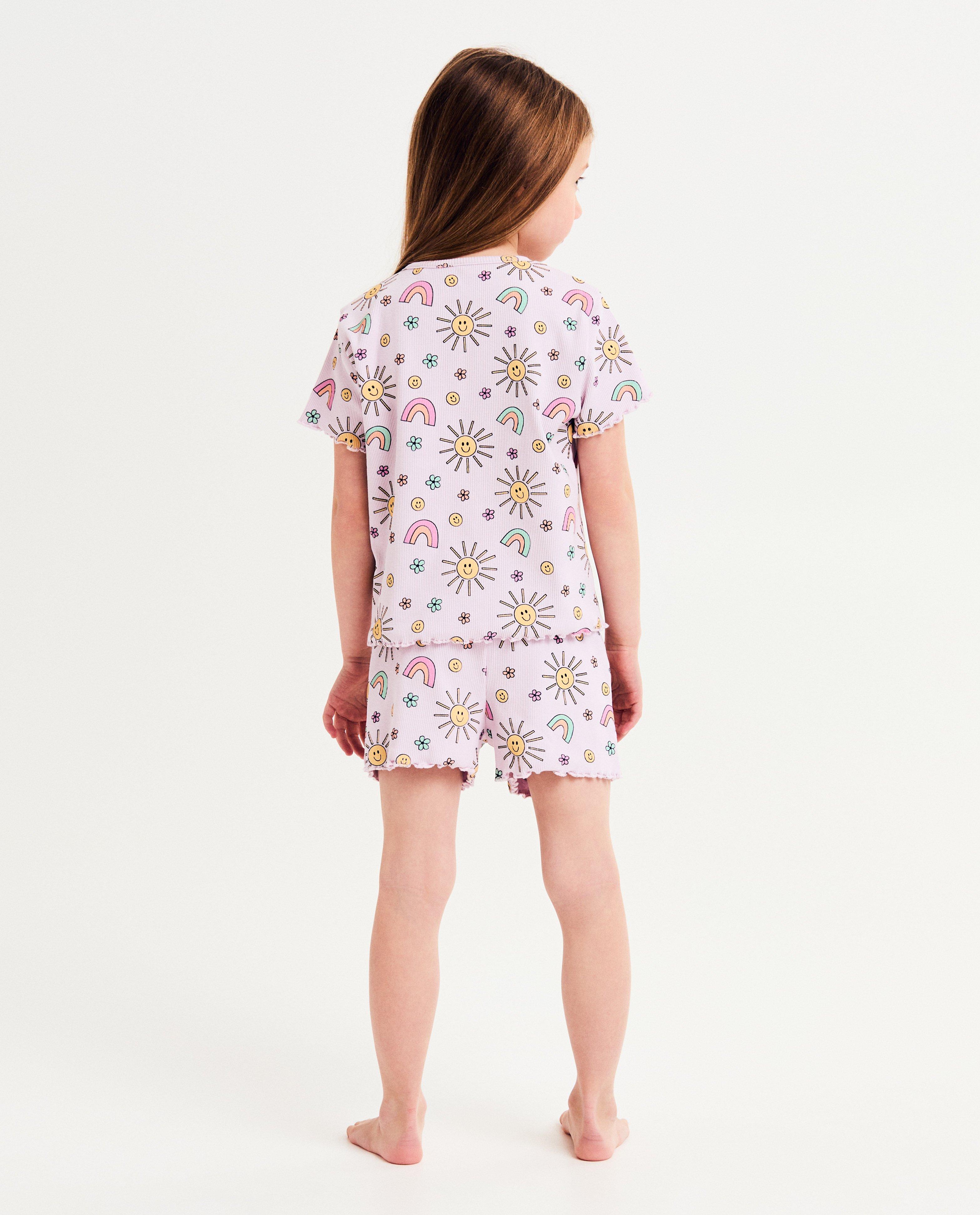 Pijamale Milla Star cu imprimeu violet