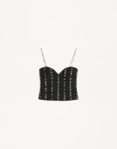 Plusdepois Print Chiffon Top