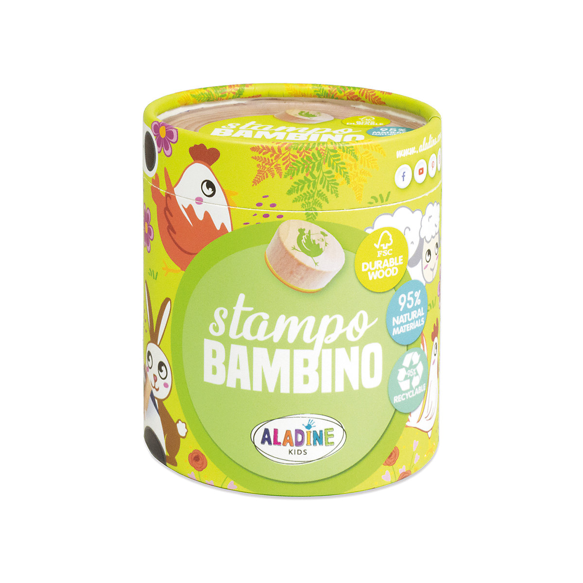 Stampo Bambino Bauernhof Stempel-Set