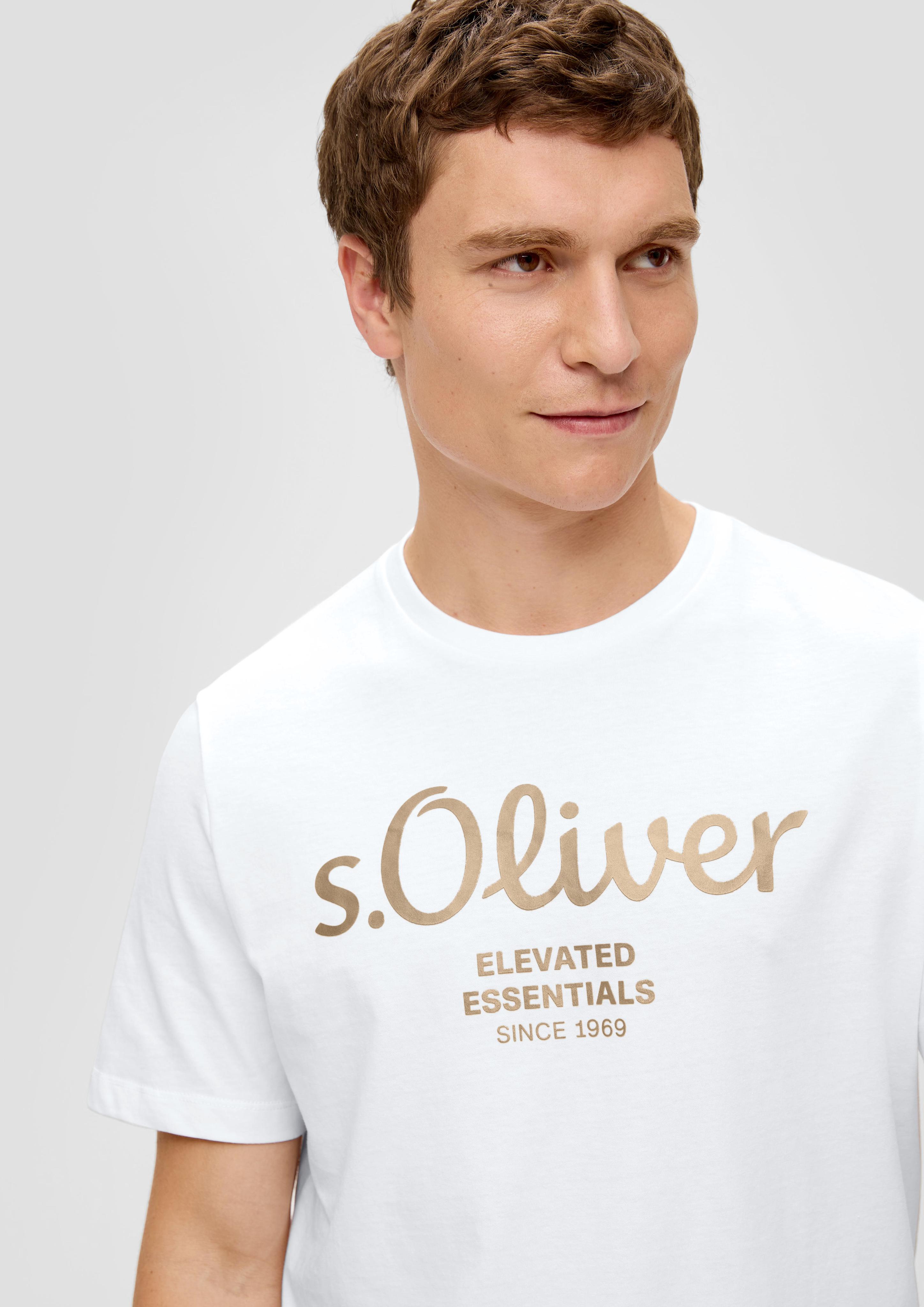 T-Shirt mit Frontprint  2141458-01D2