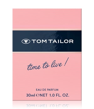 Tom Tailor Time to live! for her Eau de Parfum 30 ml