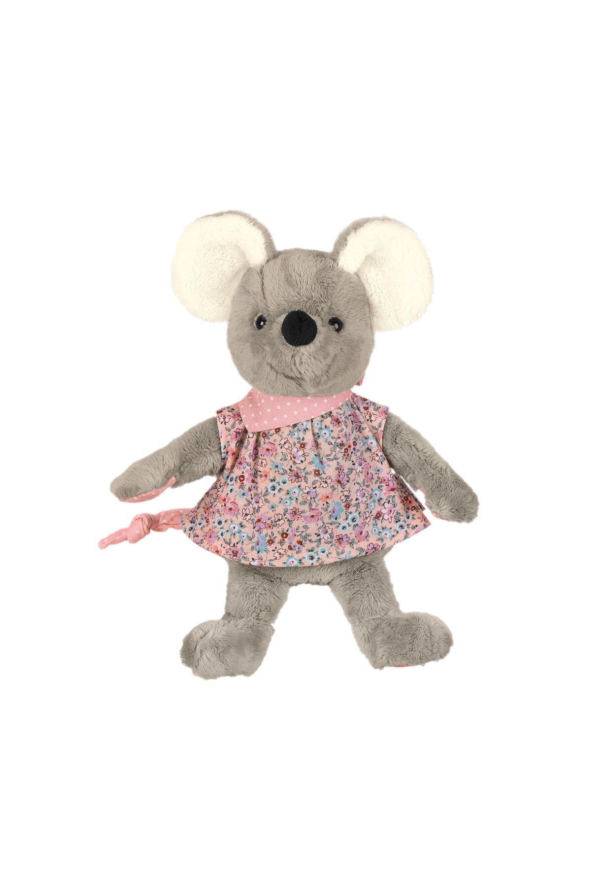 Spieltier Maus Mabel in Rosa, 25 cm