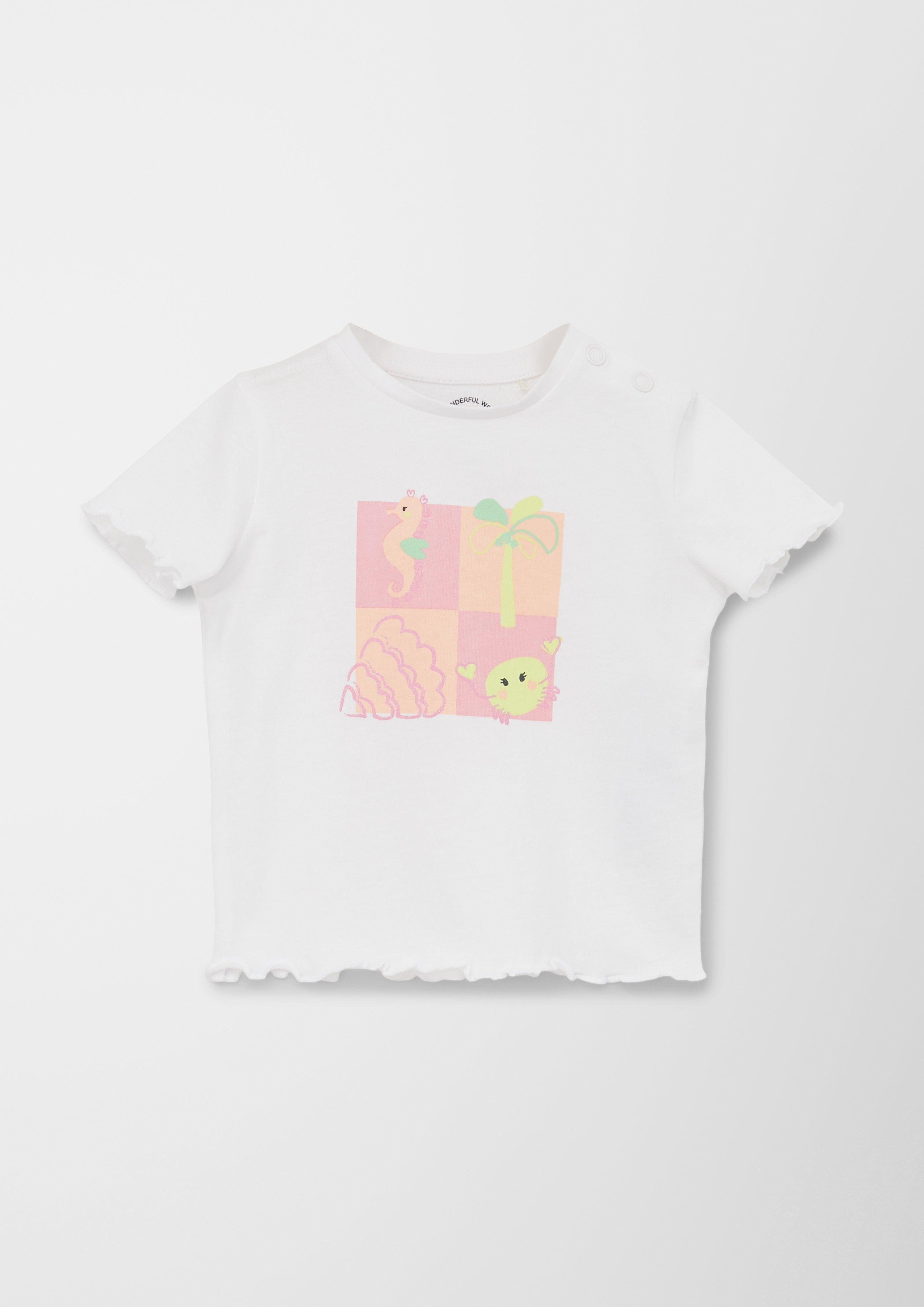 Jerseyshirt mit Frontprint  2130655-0100