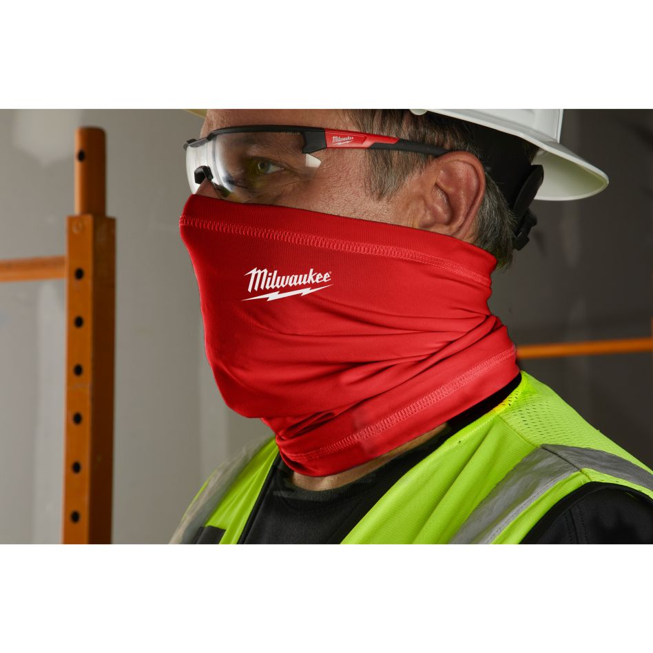 Milwaukee Accessories 4932493093 NGFMP WORKSKIN™ Performance nyakvédő, arcmaszk, szürke