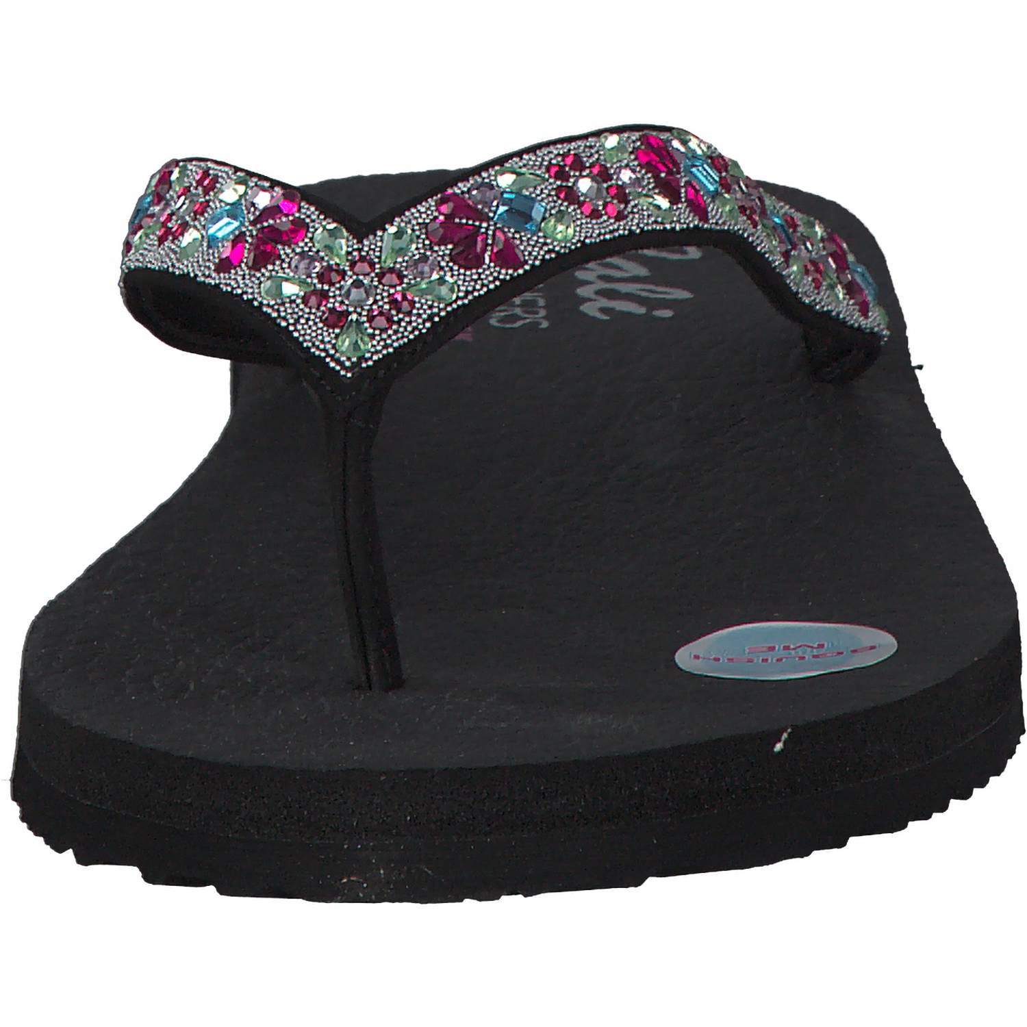 Skechers 119283, Zehentrenner, Damen, Schwarz
