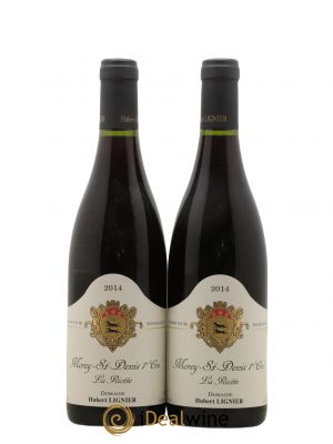 Morey Saint-Denis 1er Cru La Riotte Hubert Lignier (Domaine)  2014 - Lot de 2 Bouteilles